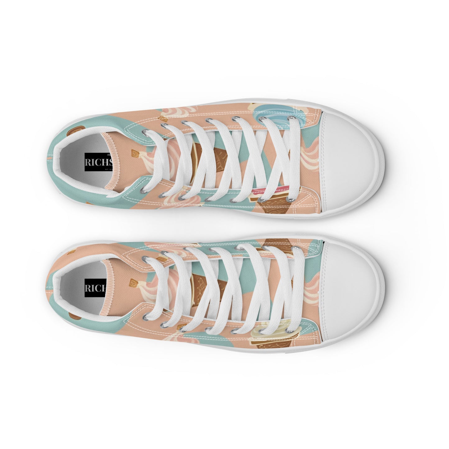 Men’s high top canvas shoes