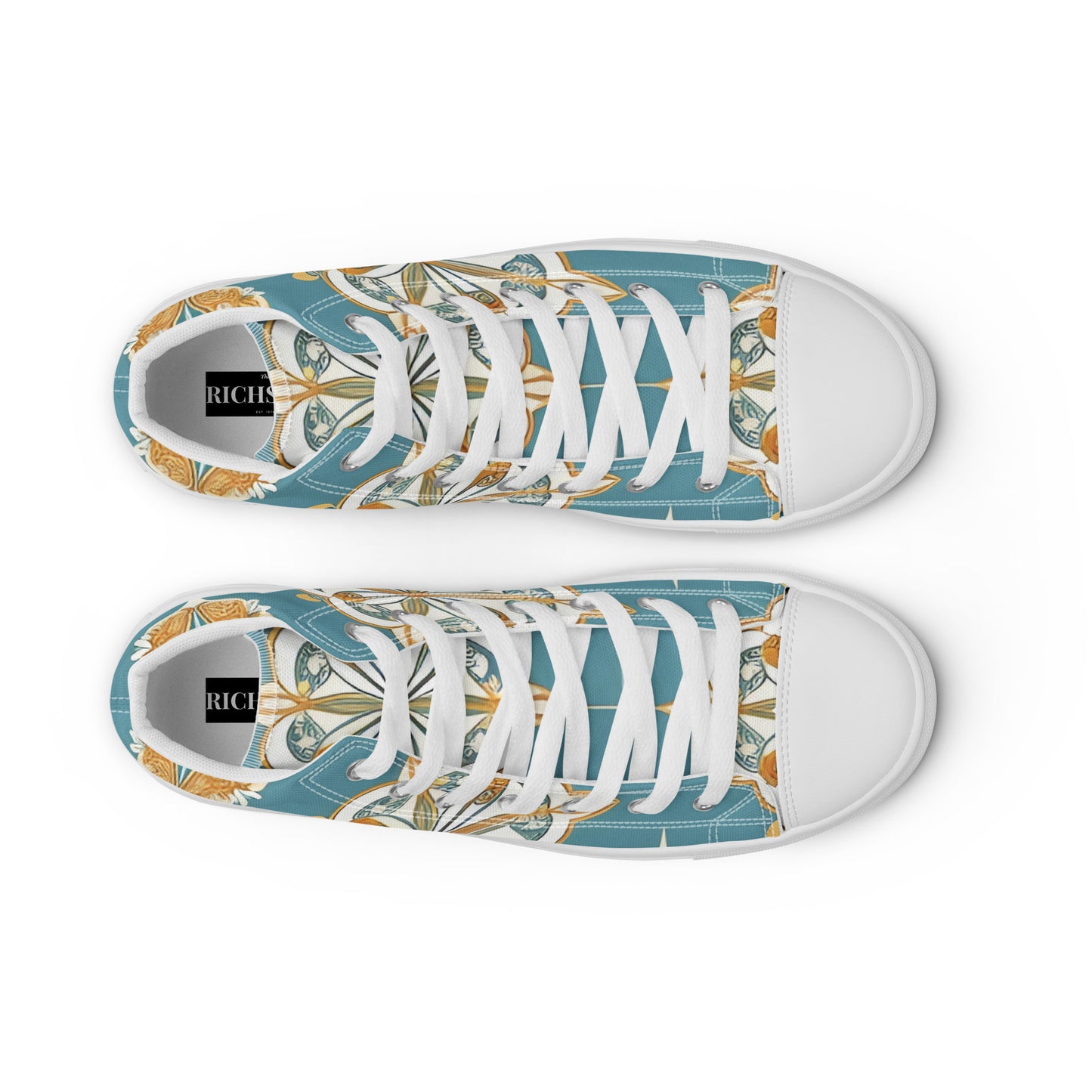 Men’s high top canvas shoes