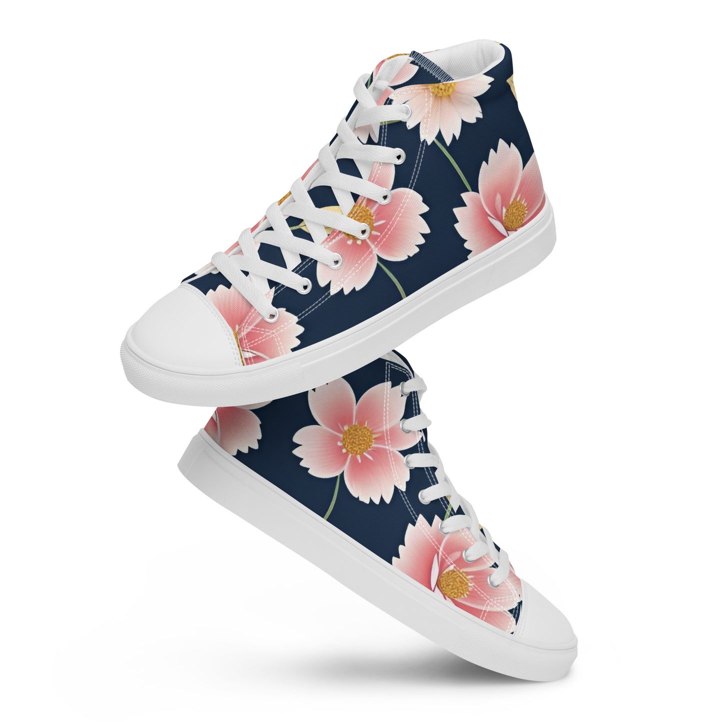 Men’s high top canvas shoes