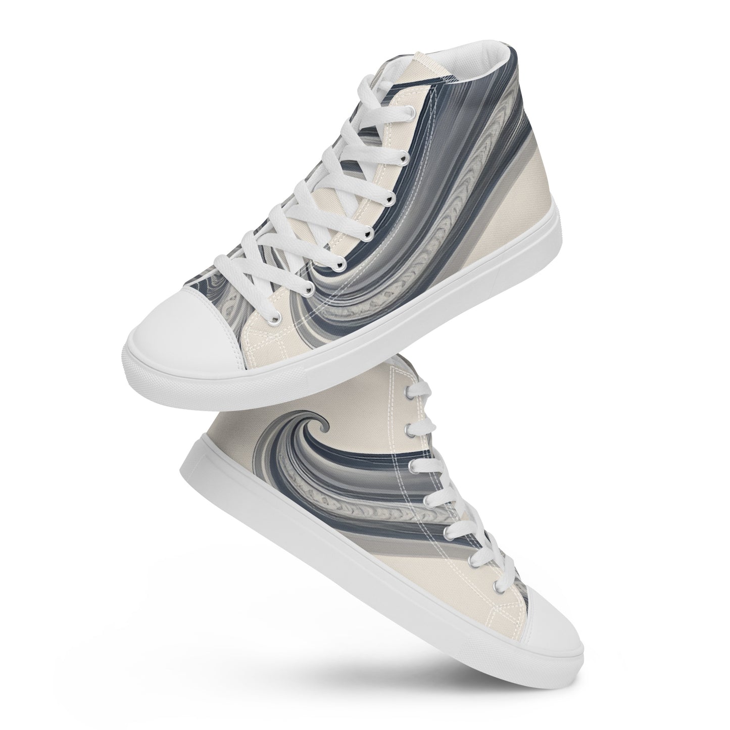 Men’s high top canvas shoes