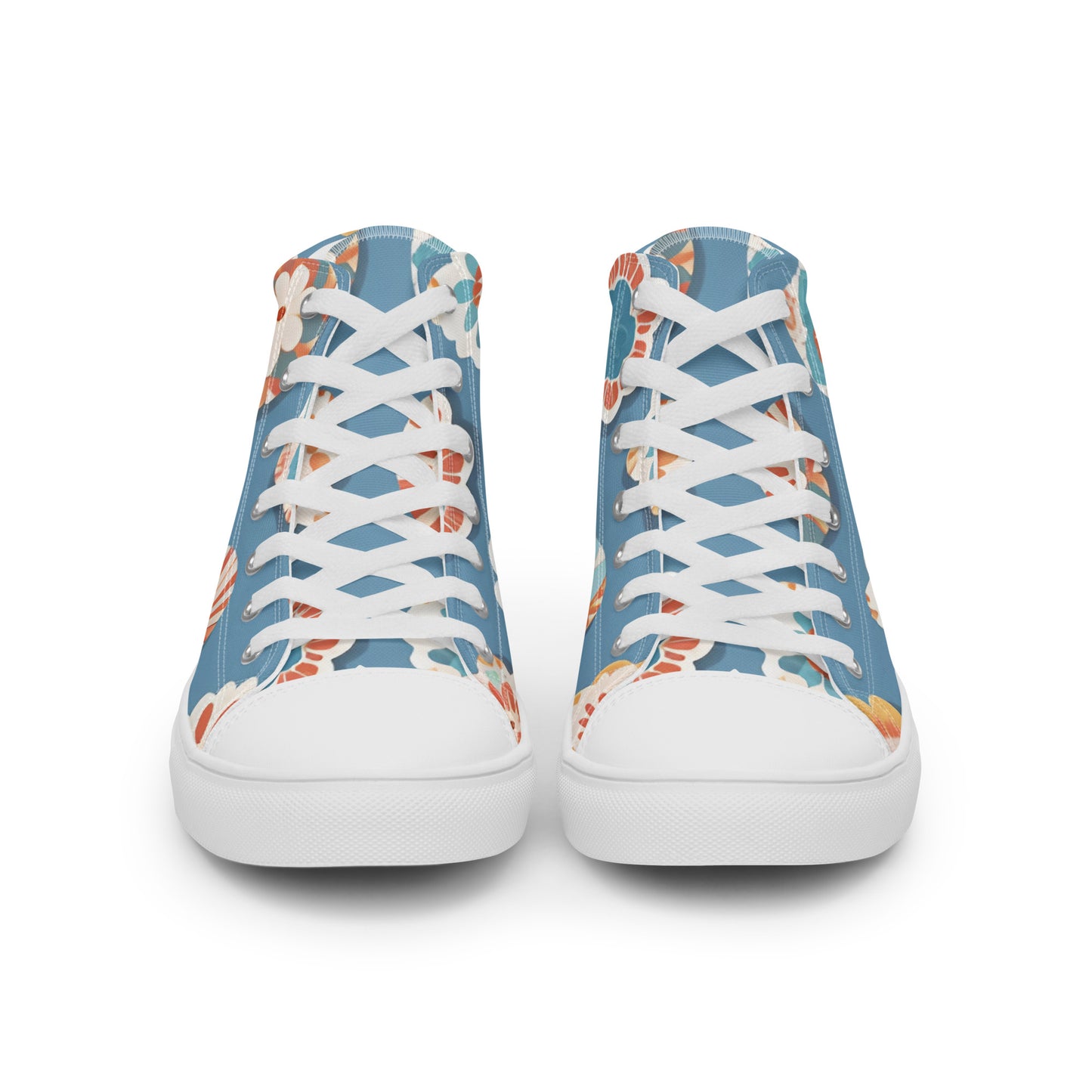 Men’s high top canvas shoes