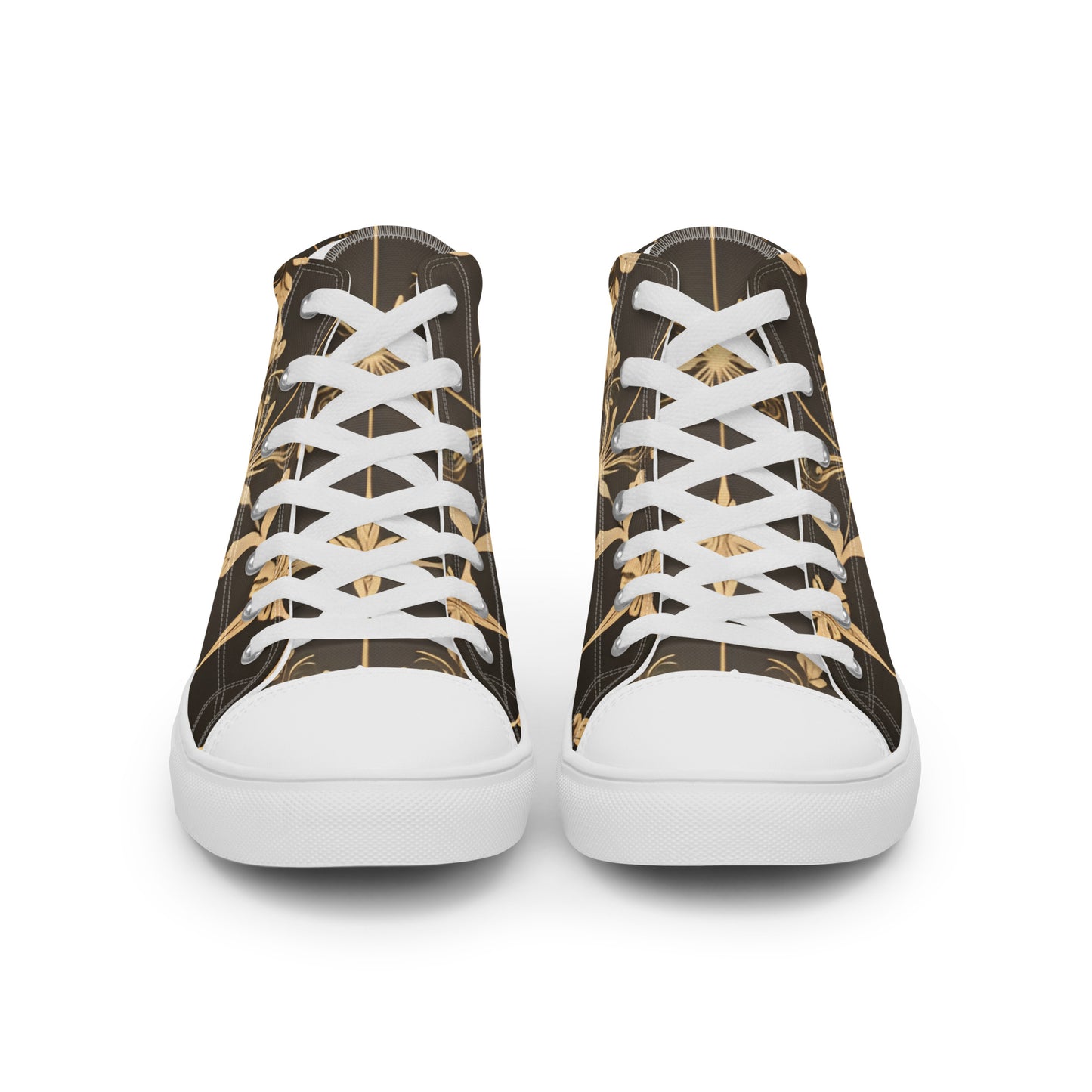 Men’s high top canvas shoes