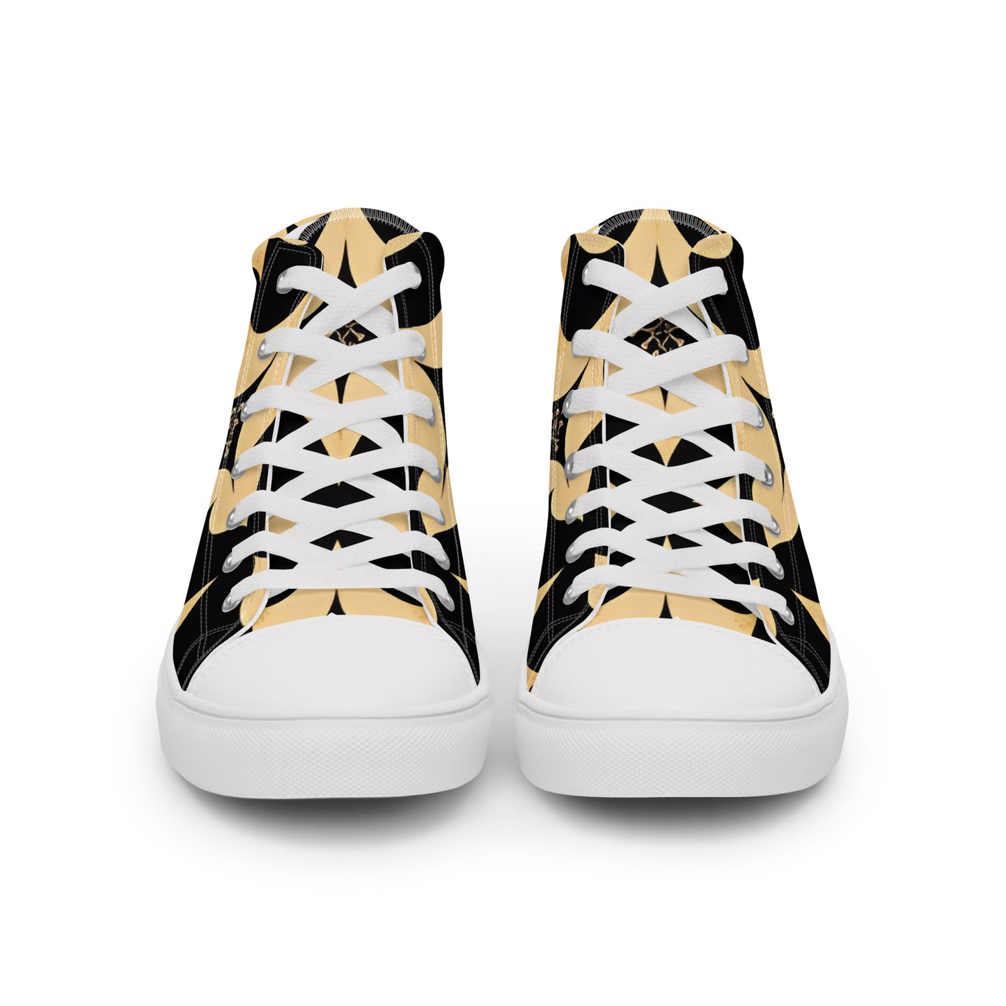 Men’s high top canvas shoes