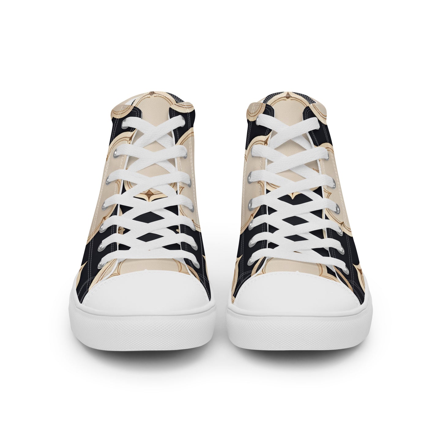 Men’s high top canvas shoes