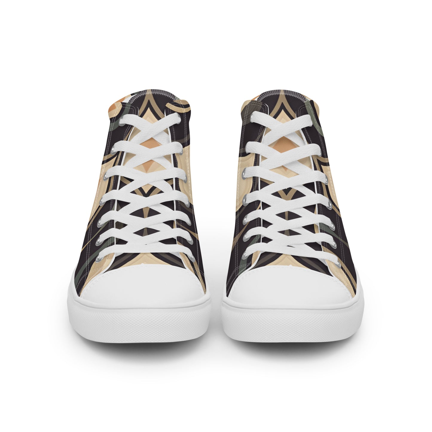 Men’s high top canvas shoes