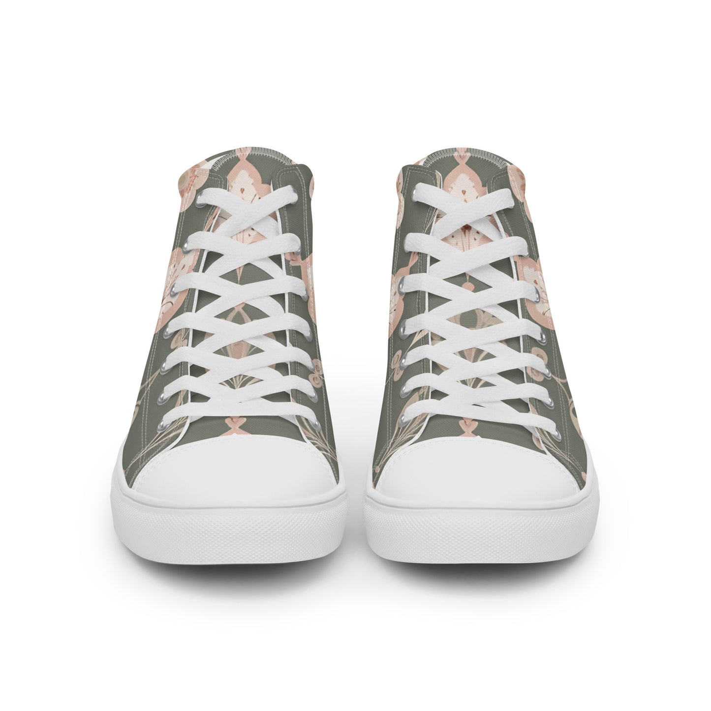 Men’s high top canvas shoes