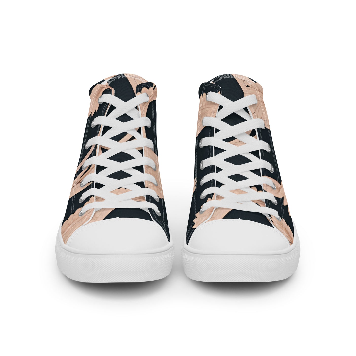 Men’s high top canvas shoes