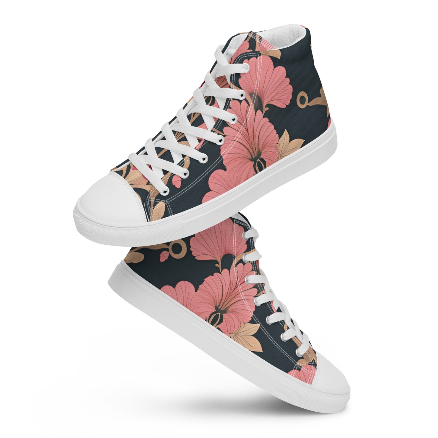 Men’s high top canvas shoes