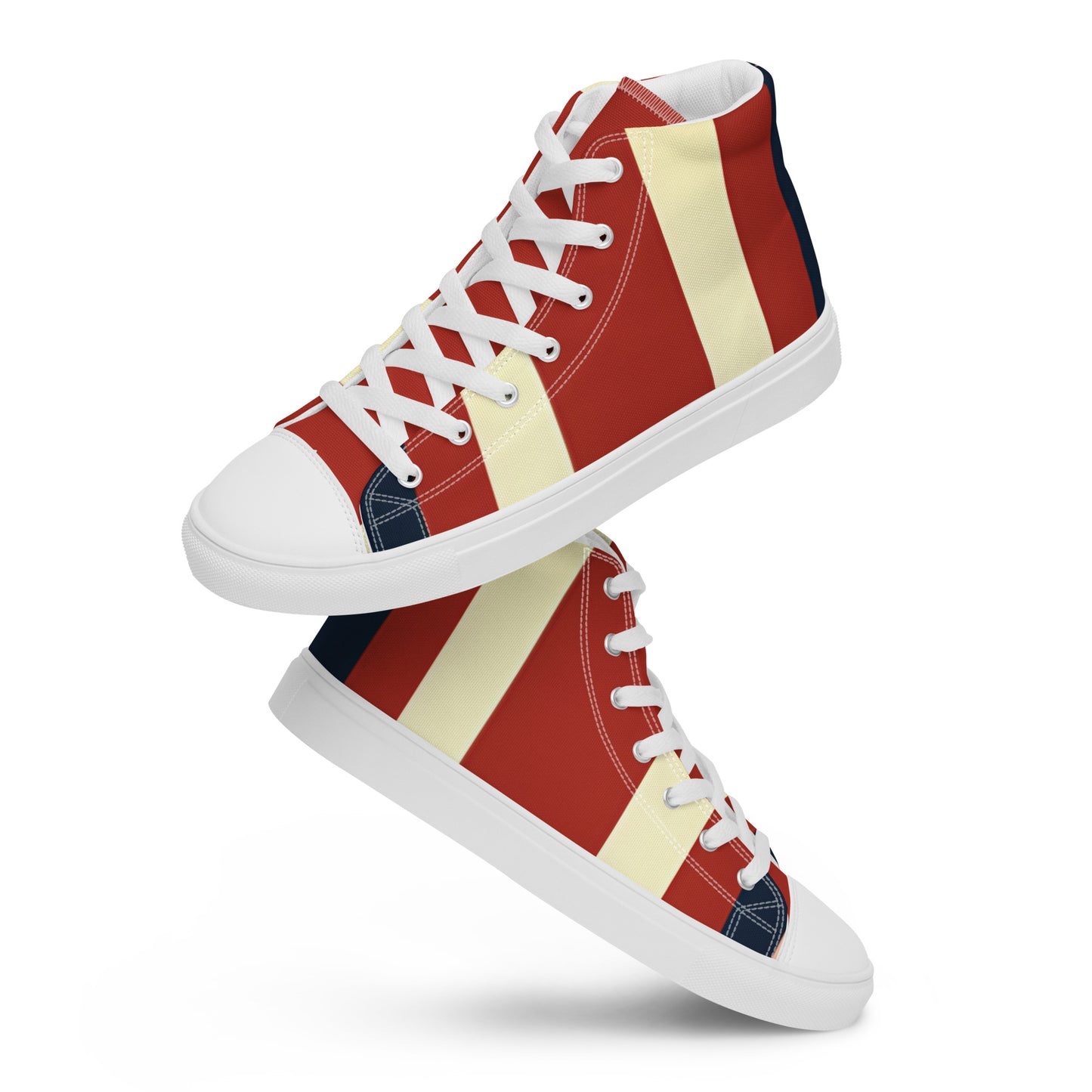 Men’s high top canvas shoes