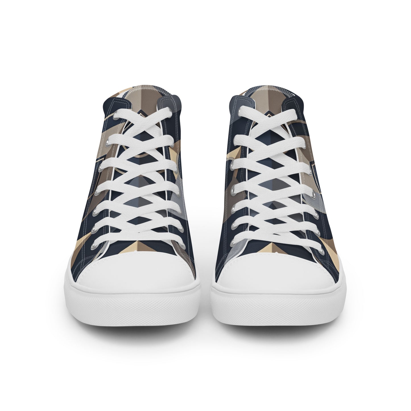 Men’s high top canvas shoes