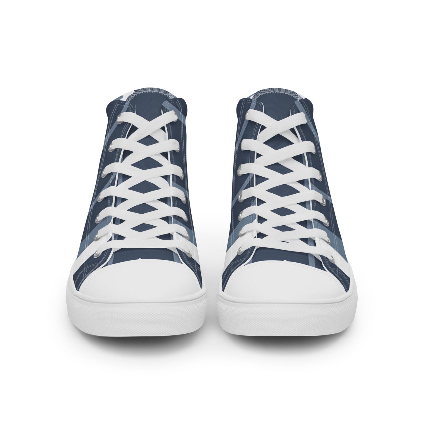 Men’s high top canvas shoes