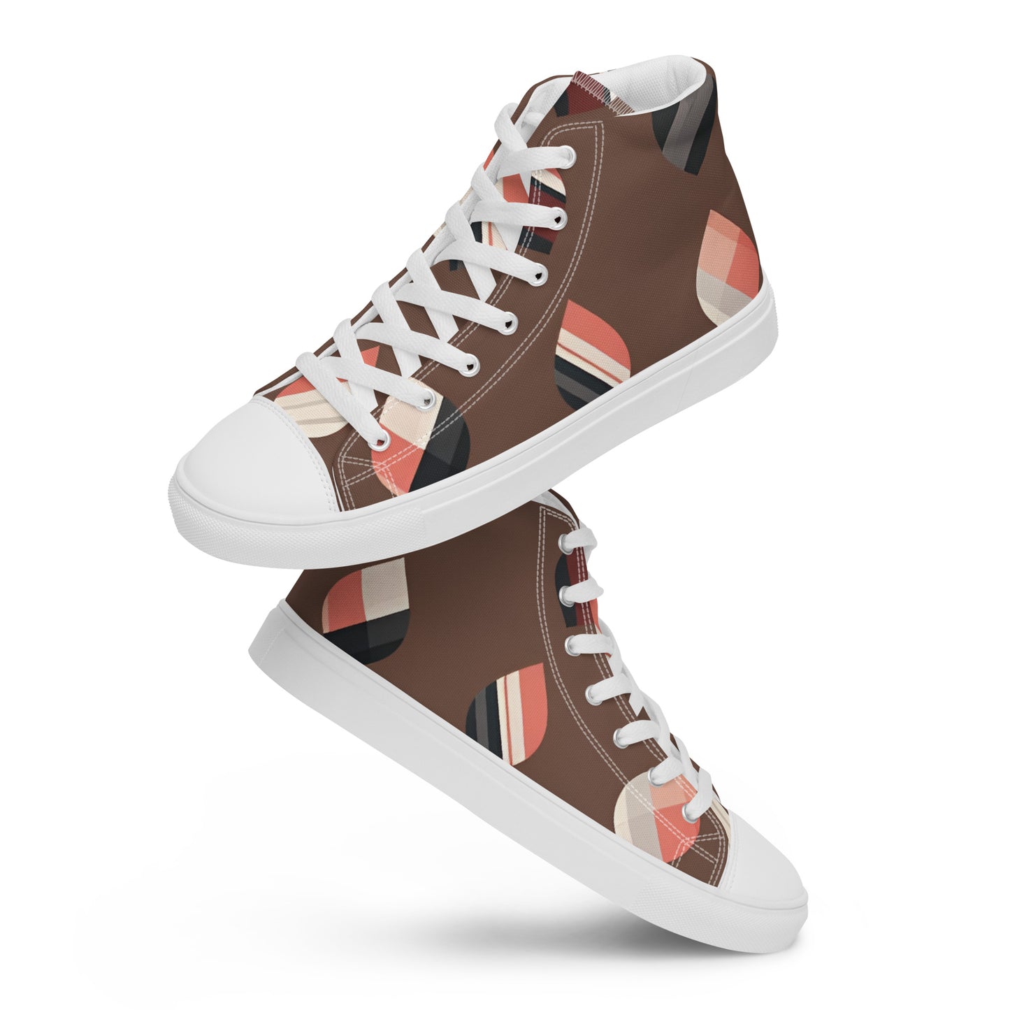 Men’s high top canvas shoes