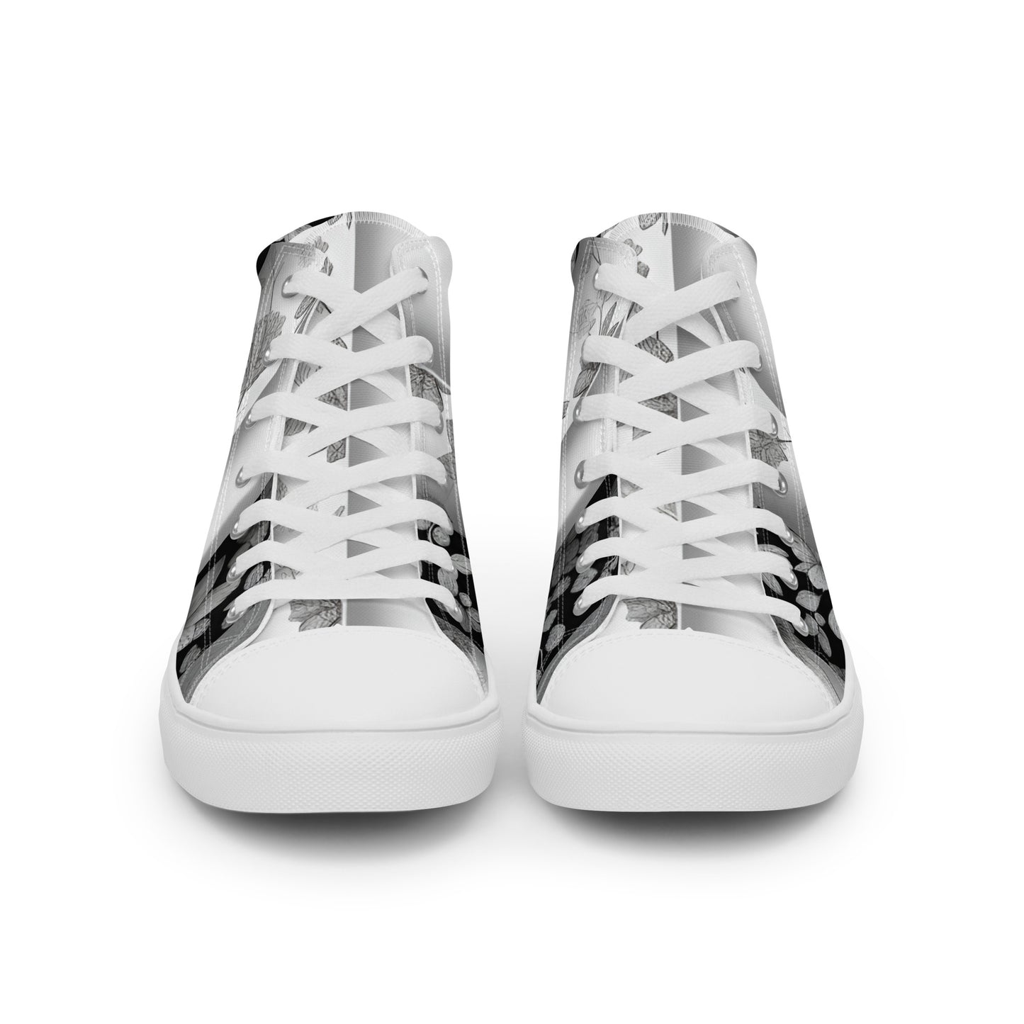 Men’s high top canvas shoes