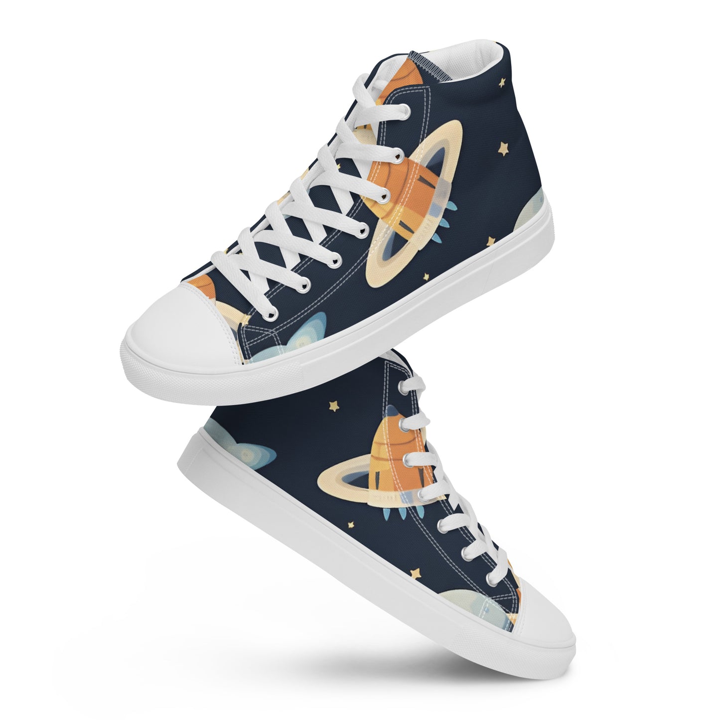 Men’s high top canvas shoes