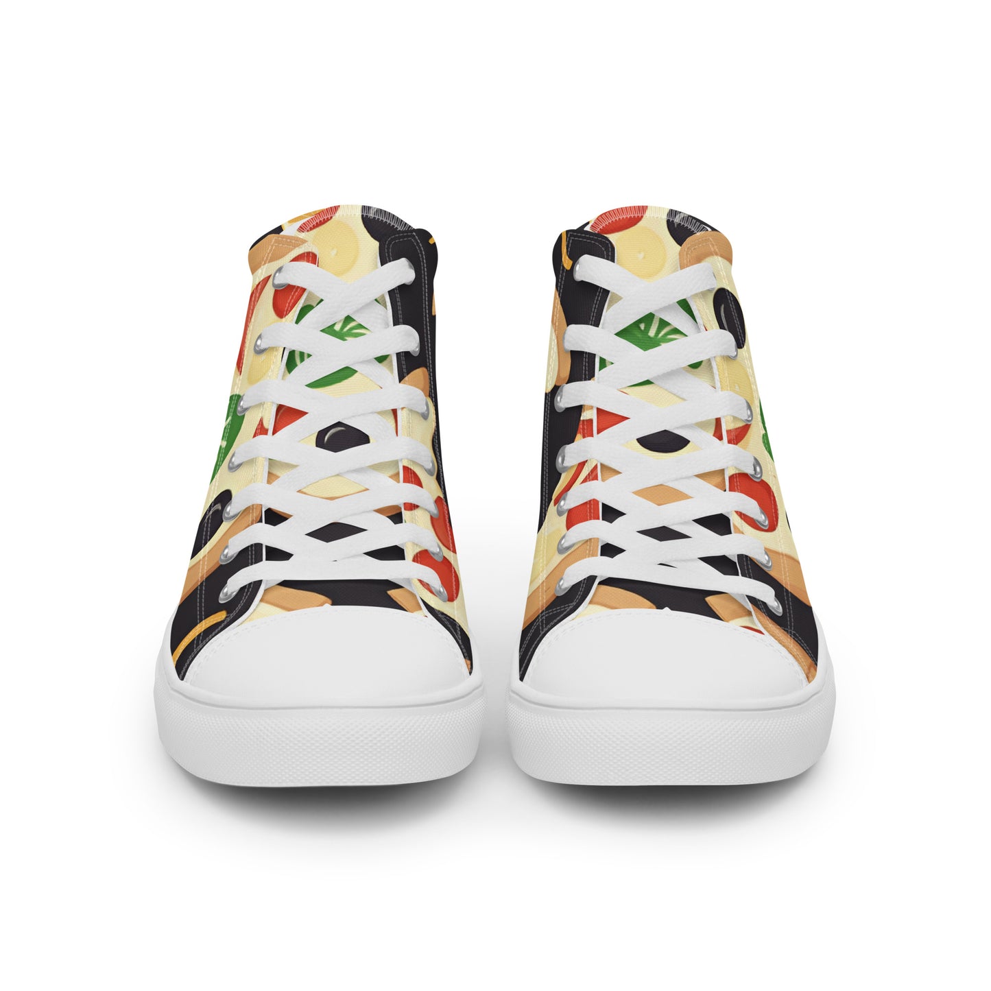 Men’s high top canvas shoes