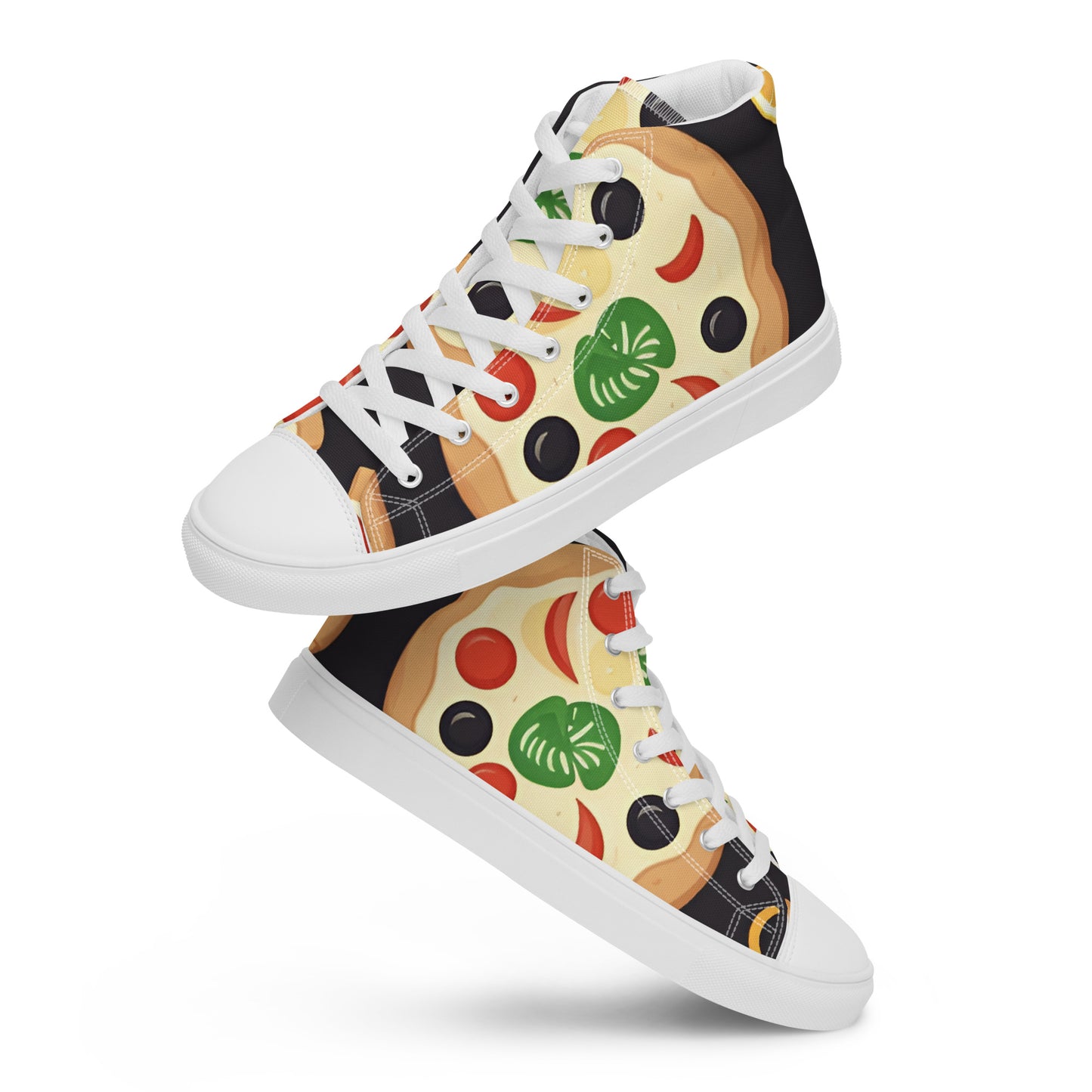 Men’s high top canvas shoes