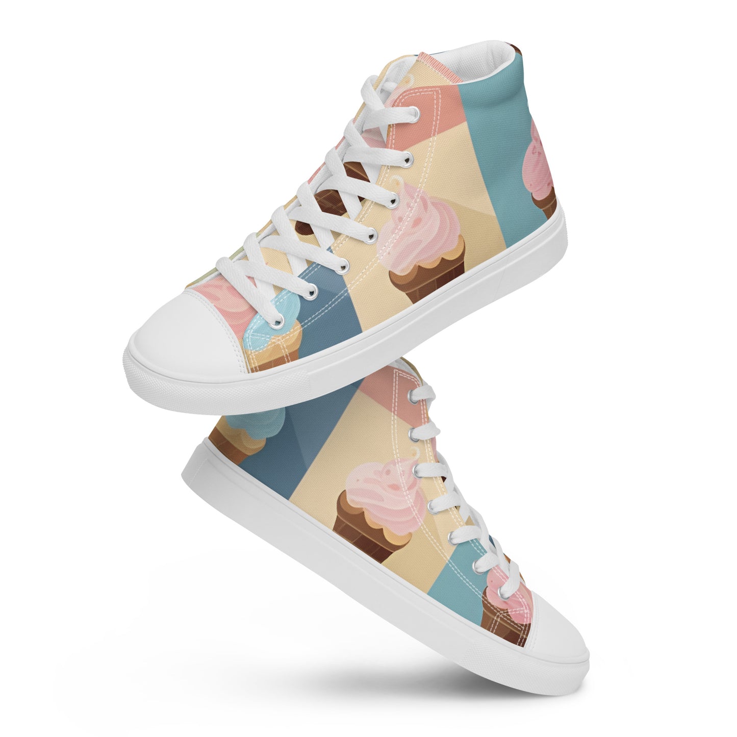 Men’s high top canvas shoes