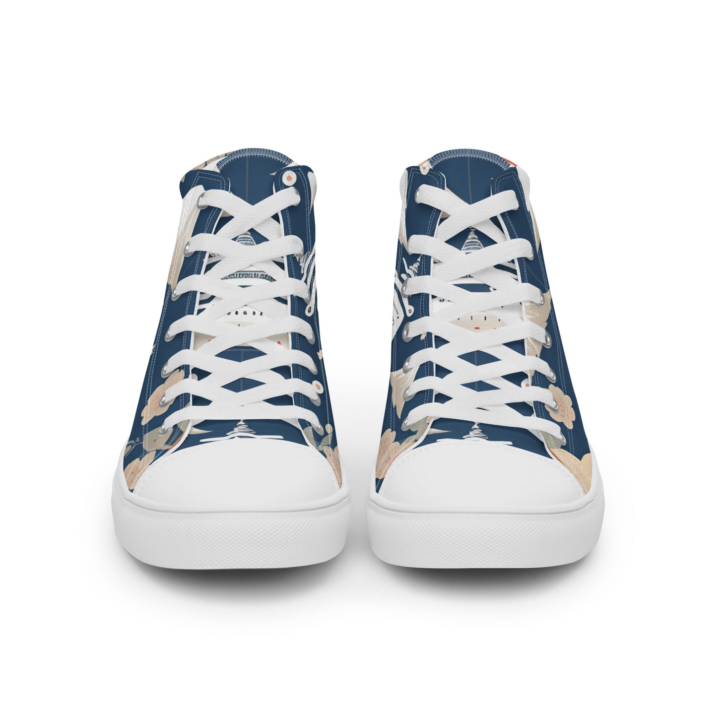 Men’s high top canvas shoes