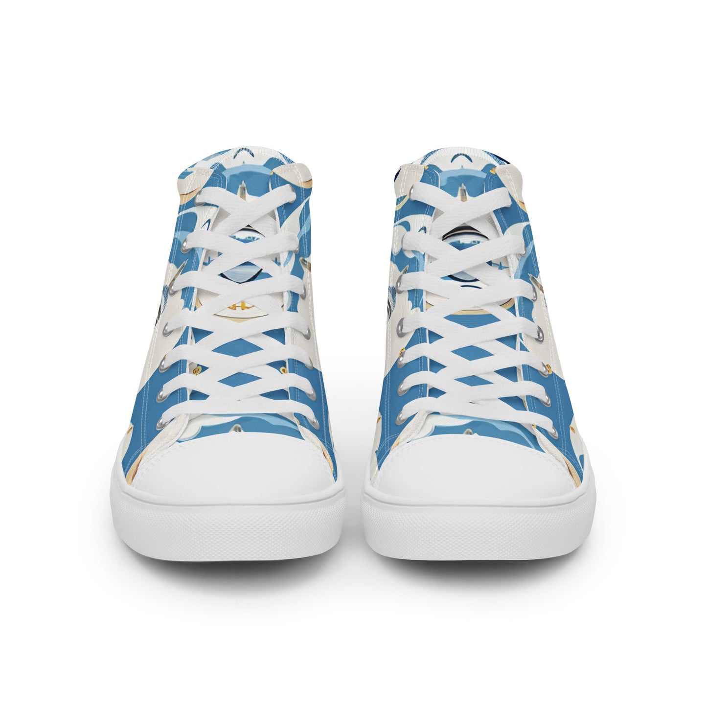Men’s high top canvas shoes