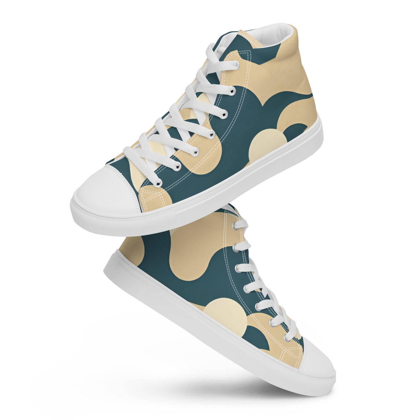 Men’s high top canvas shoes