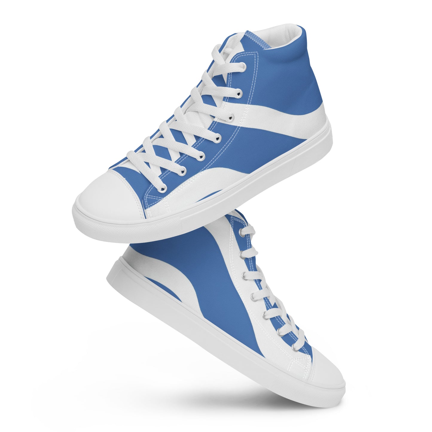 Men’s high top canvas shoes