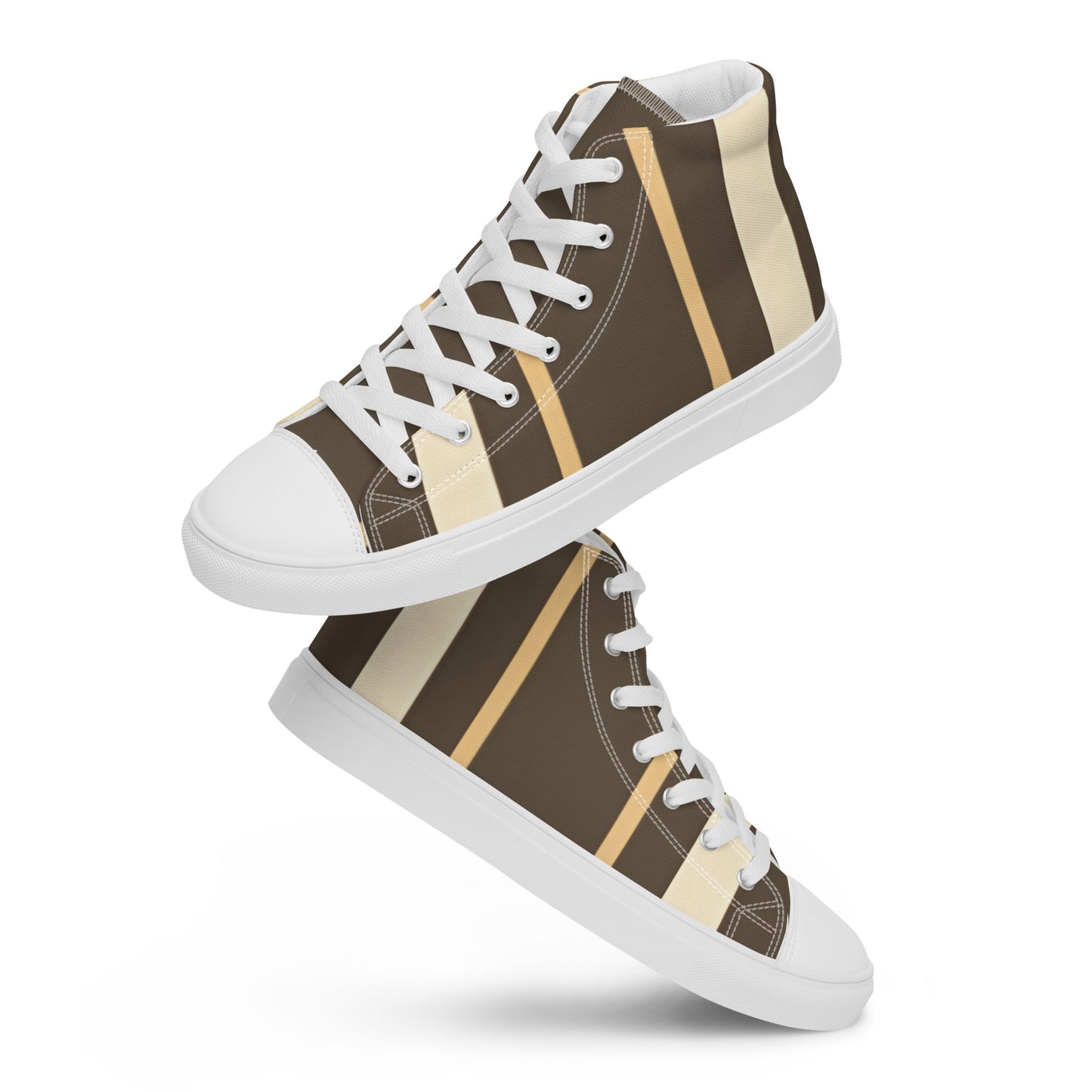 Men’s high top canvas shoes