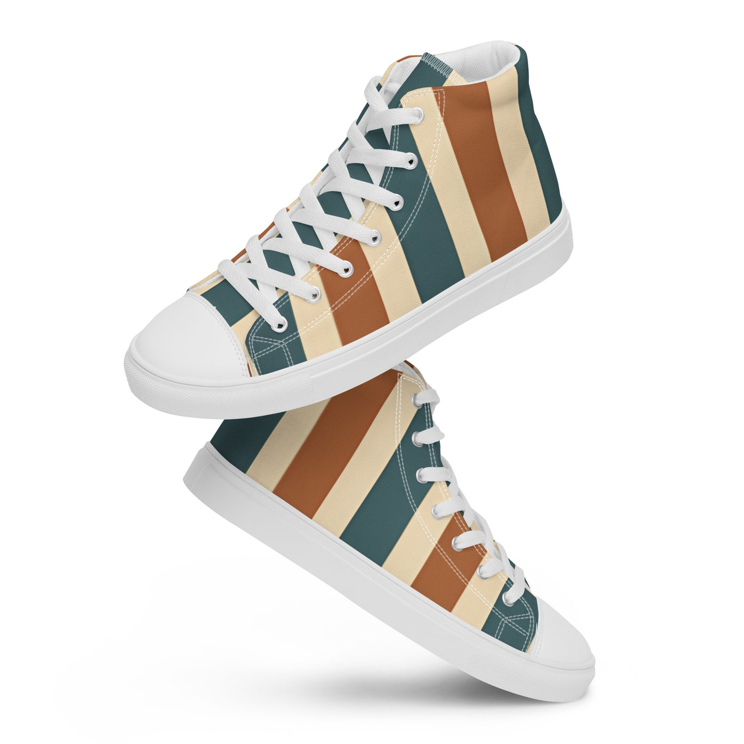 Men’s high top canvas shoes