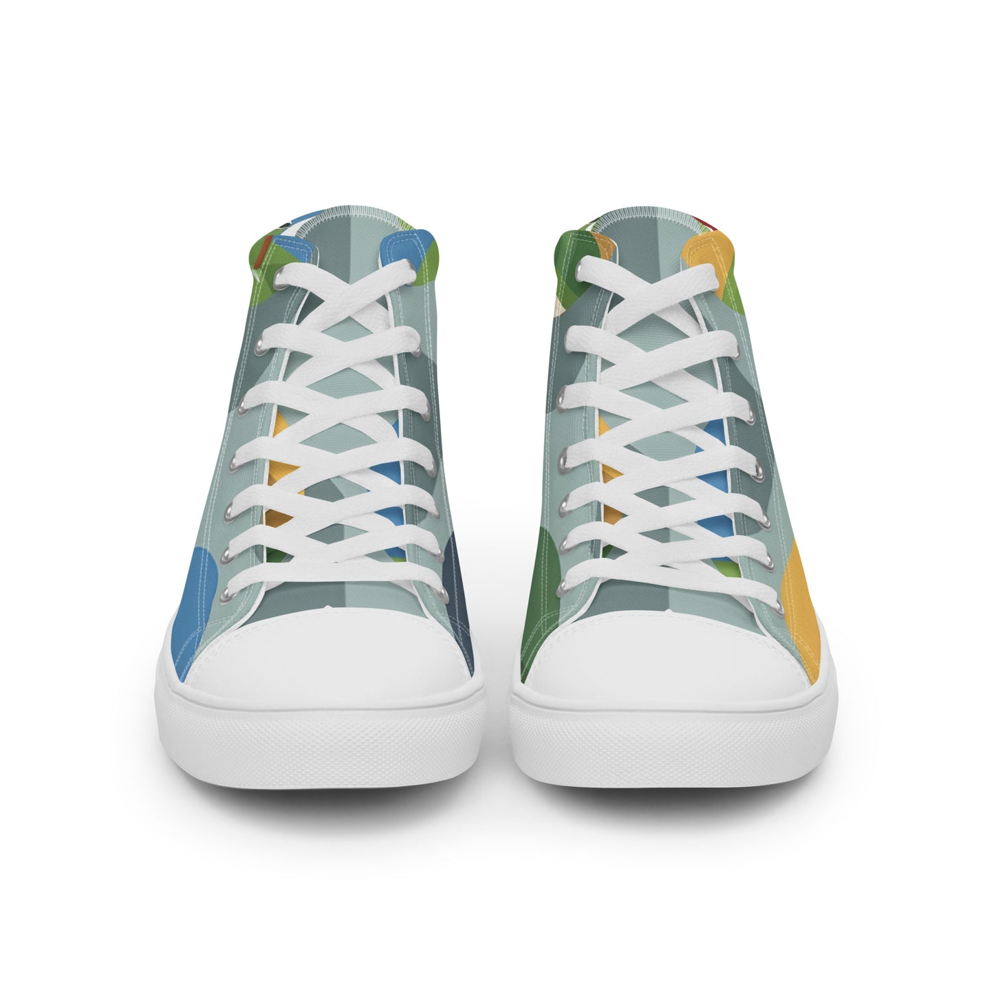 Men’s high top canvas shoes