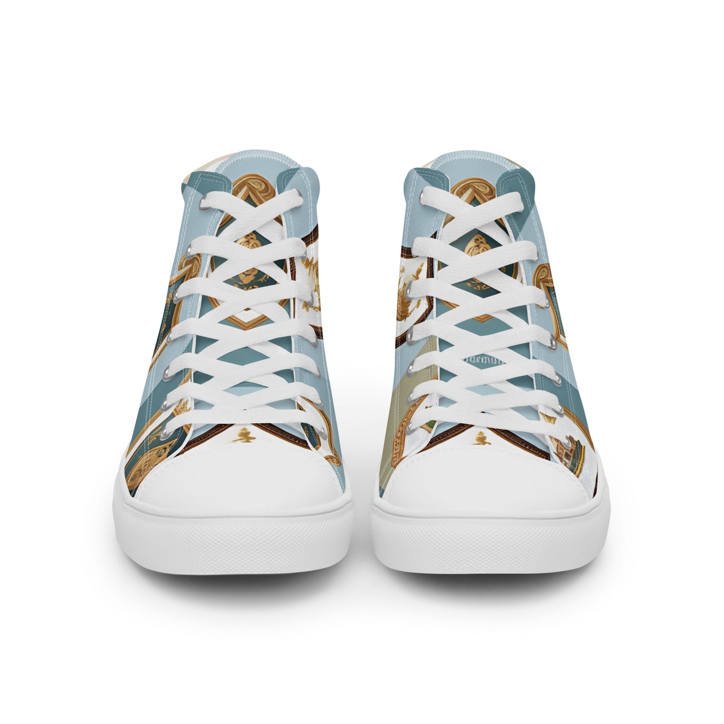 Men’s high top canvas shoes