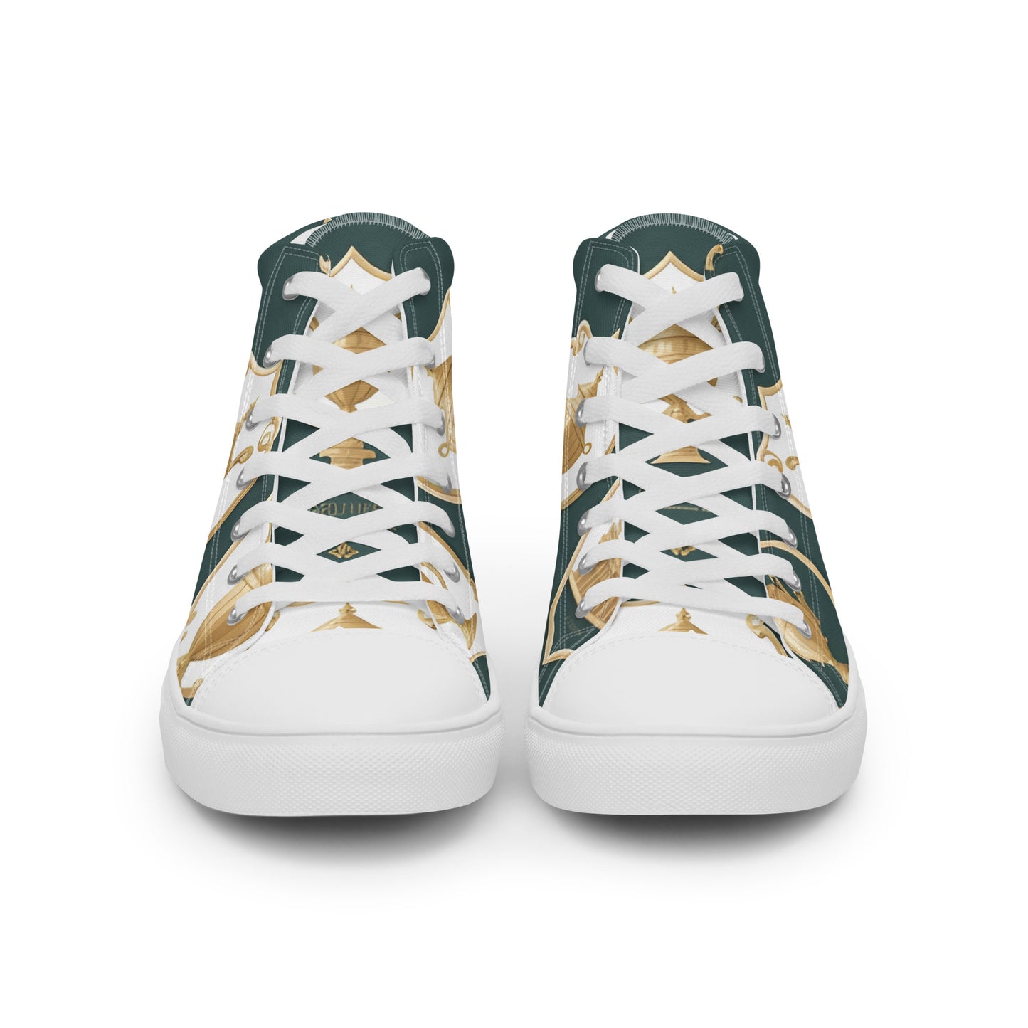 Men’s high top canvas shoes