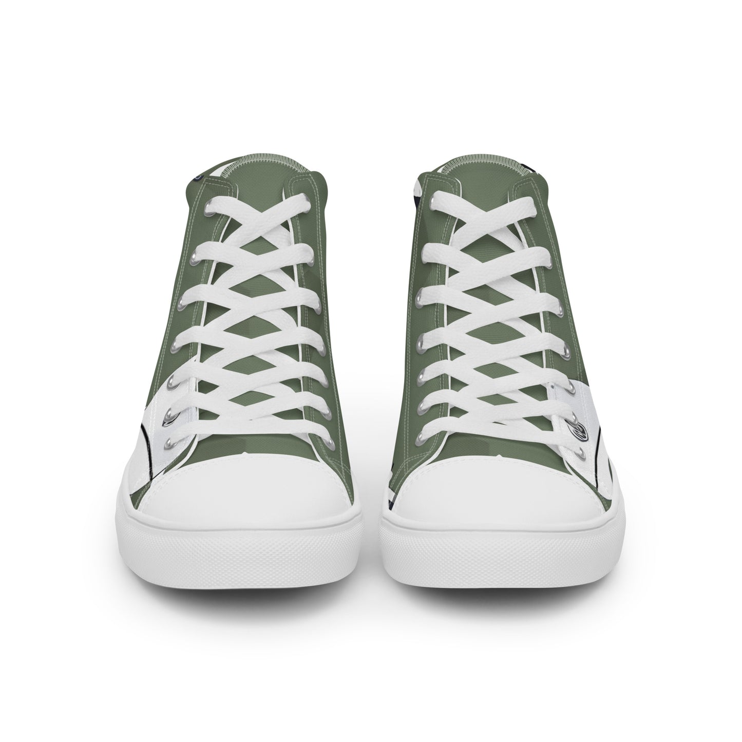 Men’s high top canvas shoes