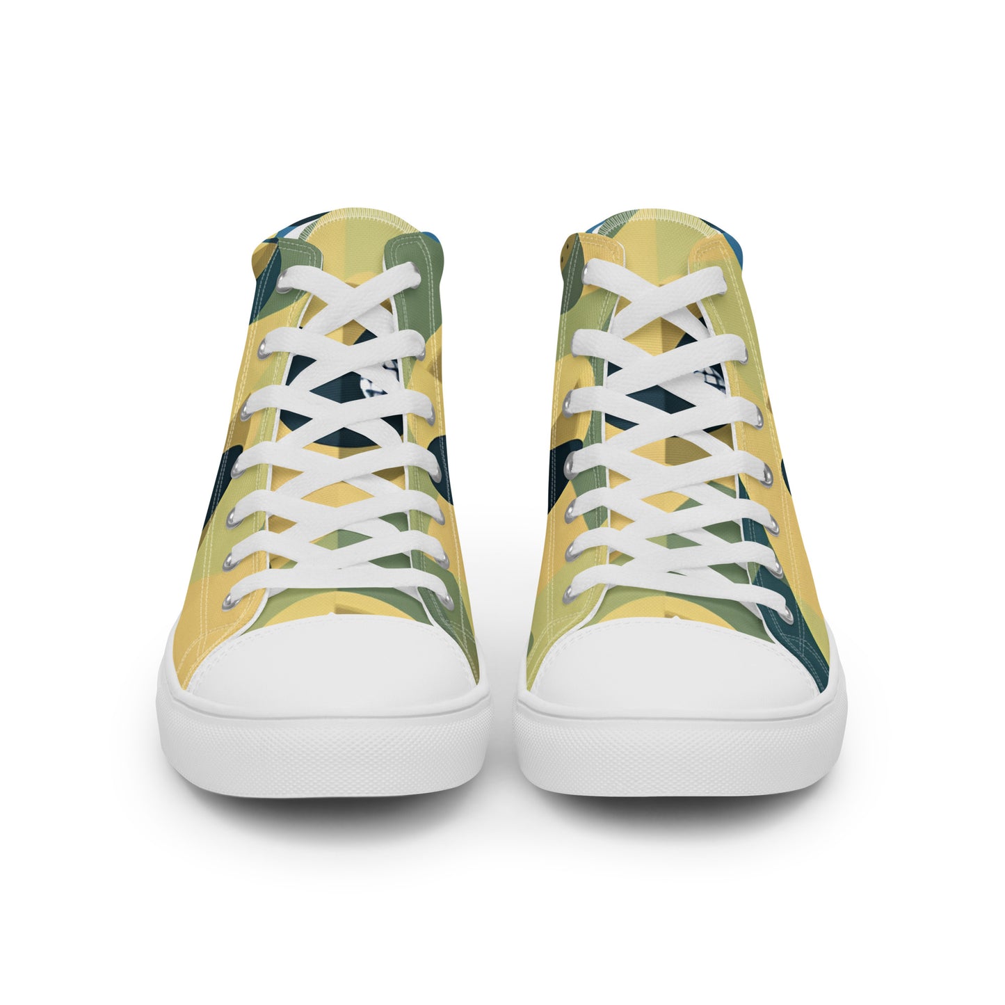 Men’s high top canvas shoes