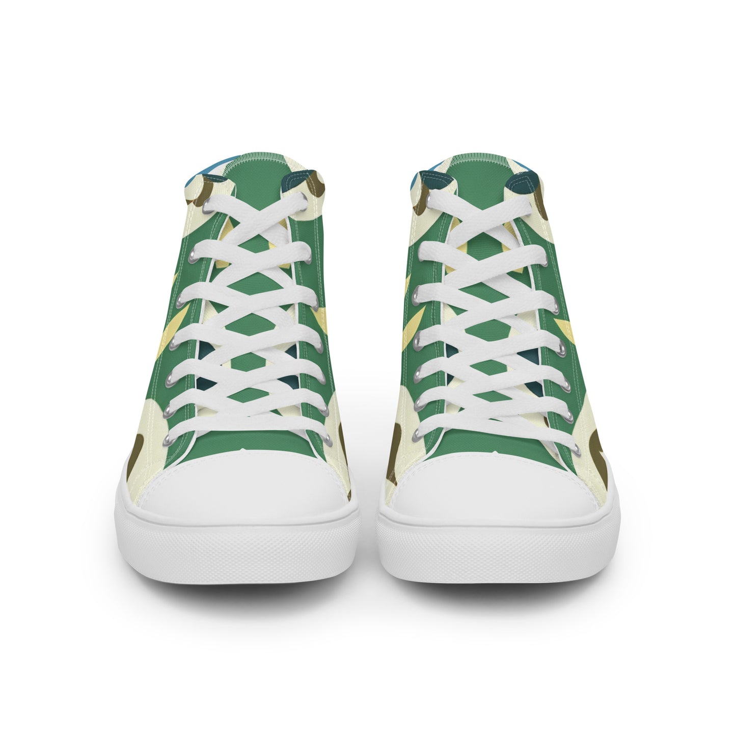 Men’s high top canvas shoes