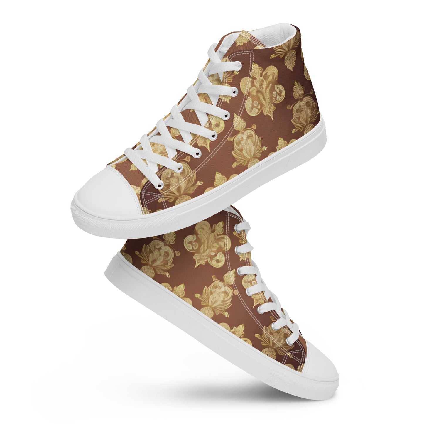 Men’s high top canvas shoes