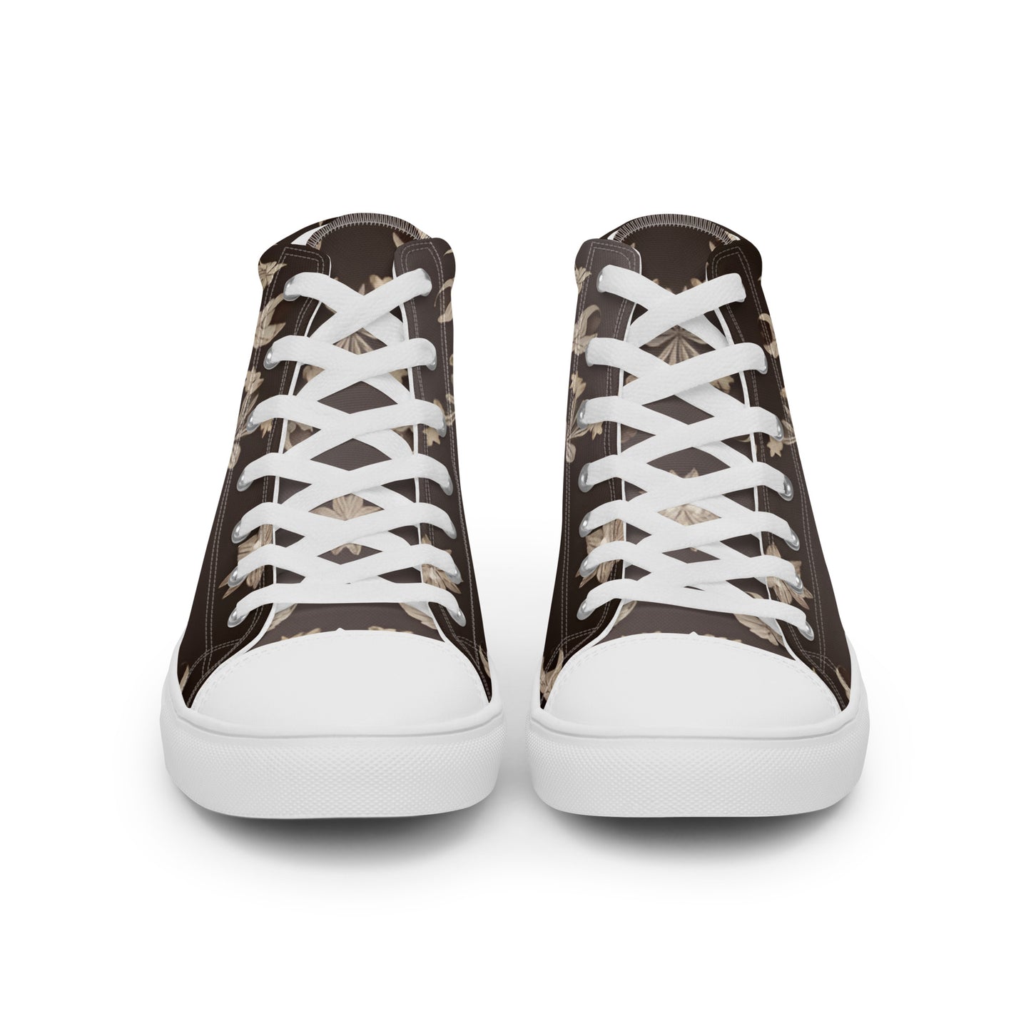 Men’s high top canvas shoes