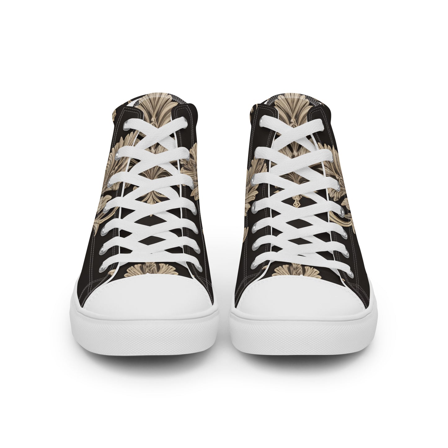 Men’s high top canvas shoes