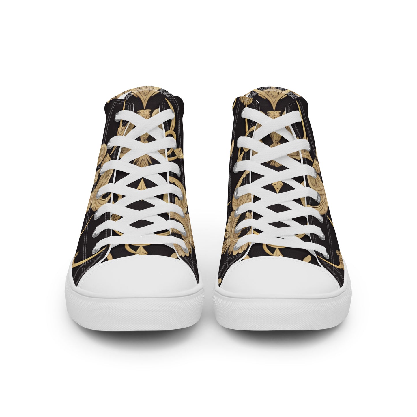 Men’s high top canvas shoes