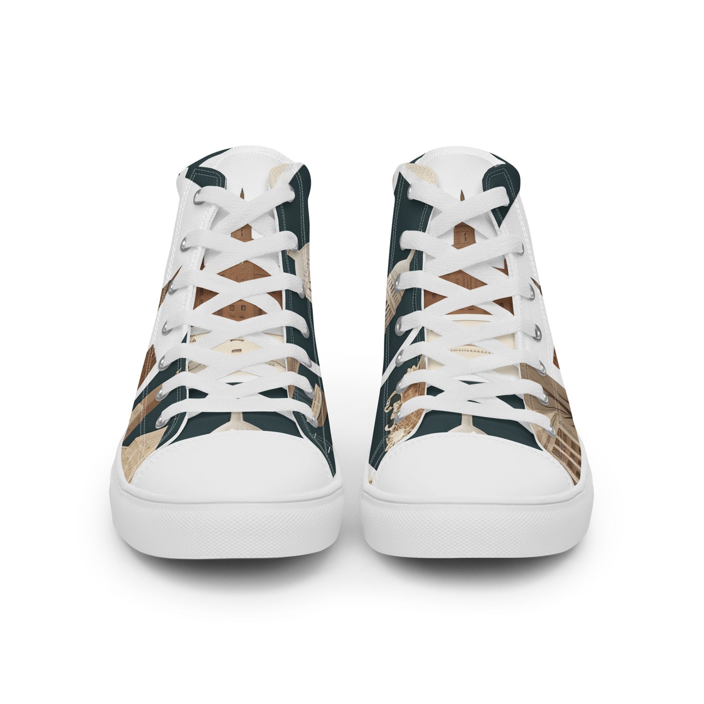 Men’s high top canvas shoes