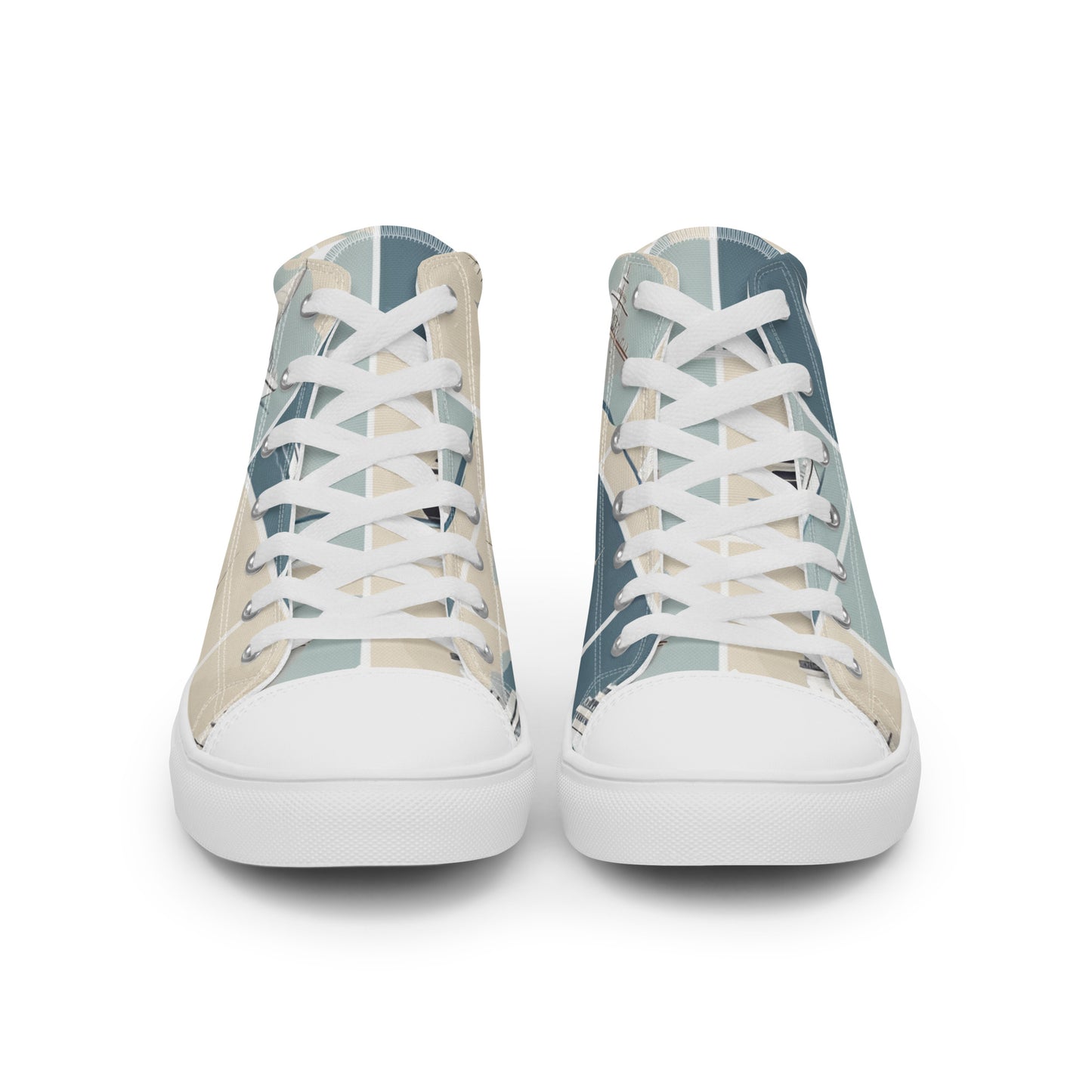 Men’s high top canvas shoes