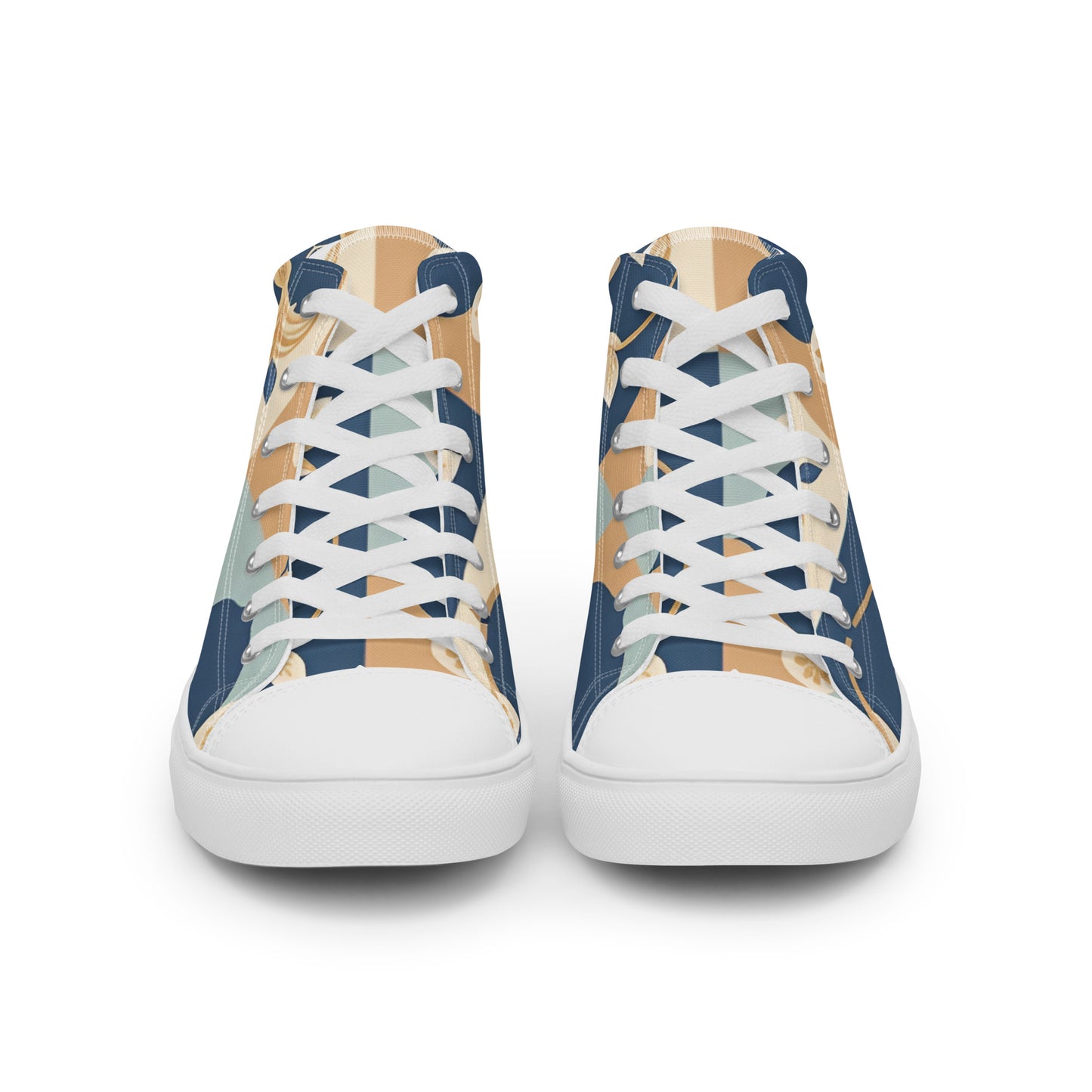 Men’s high top canvas shoes