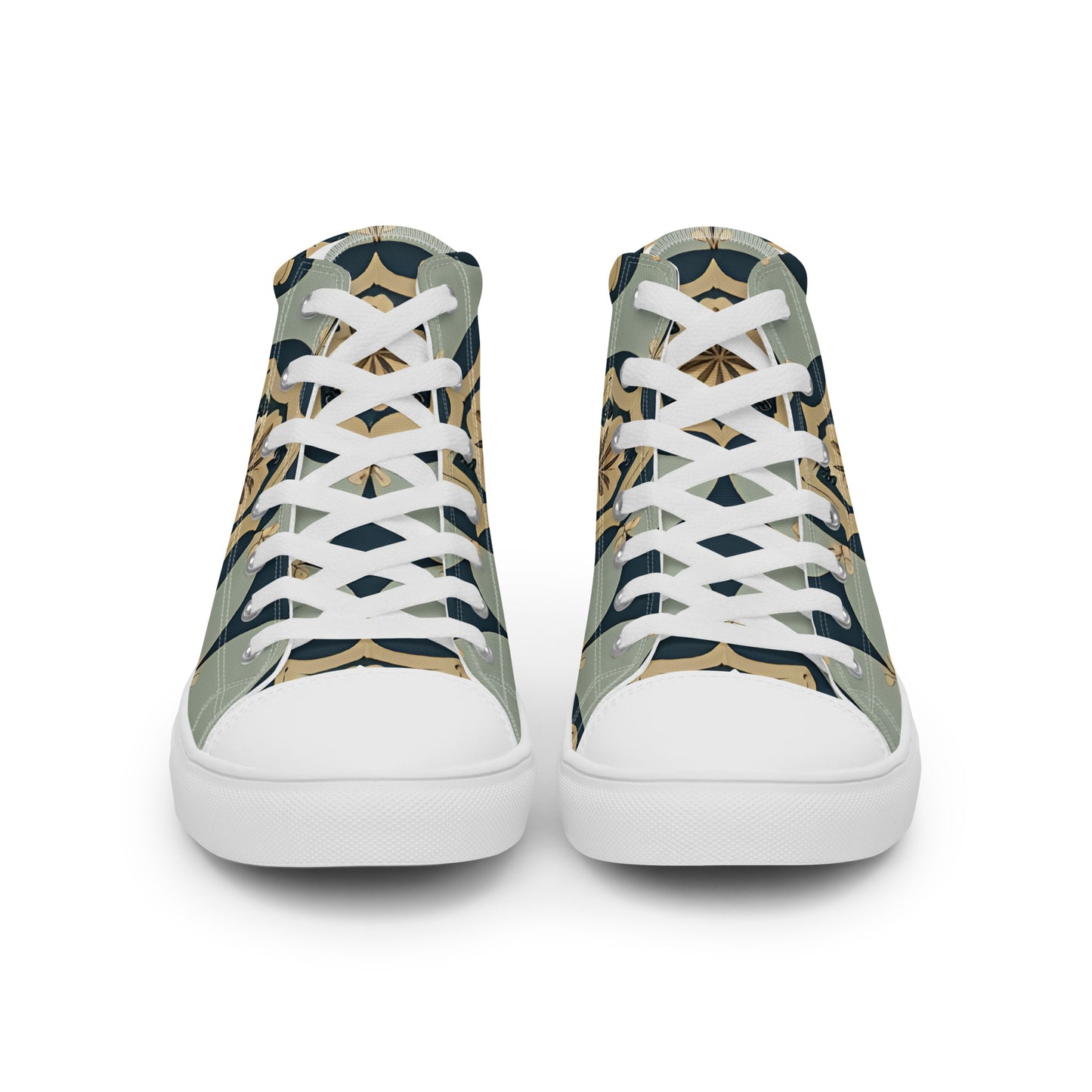 Men’s high top canvas shoes