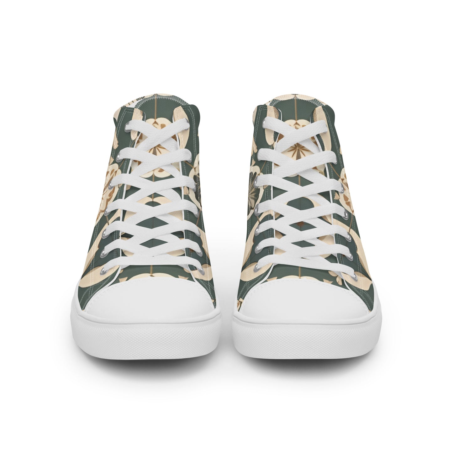 Men’s high top canvas shoes