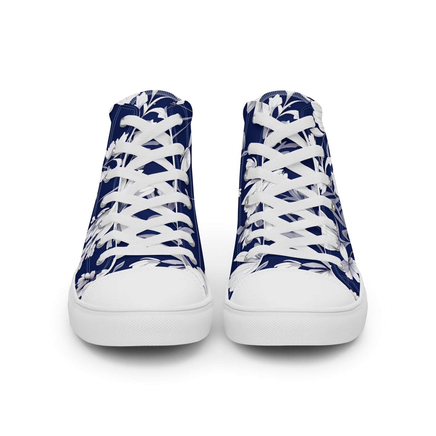 Men’s high top canvas shoes