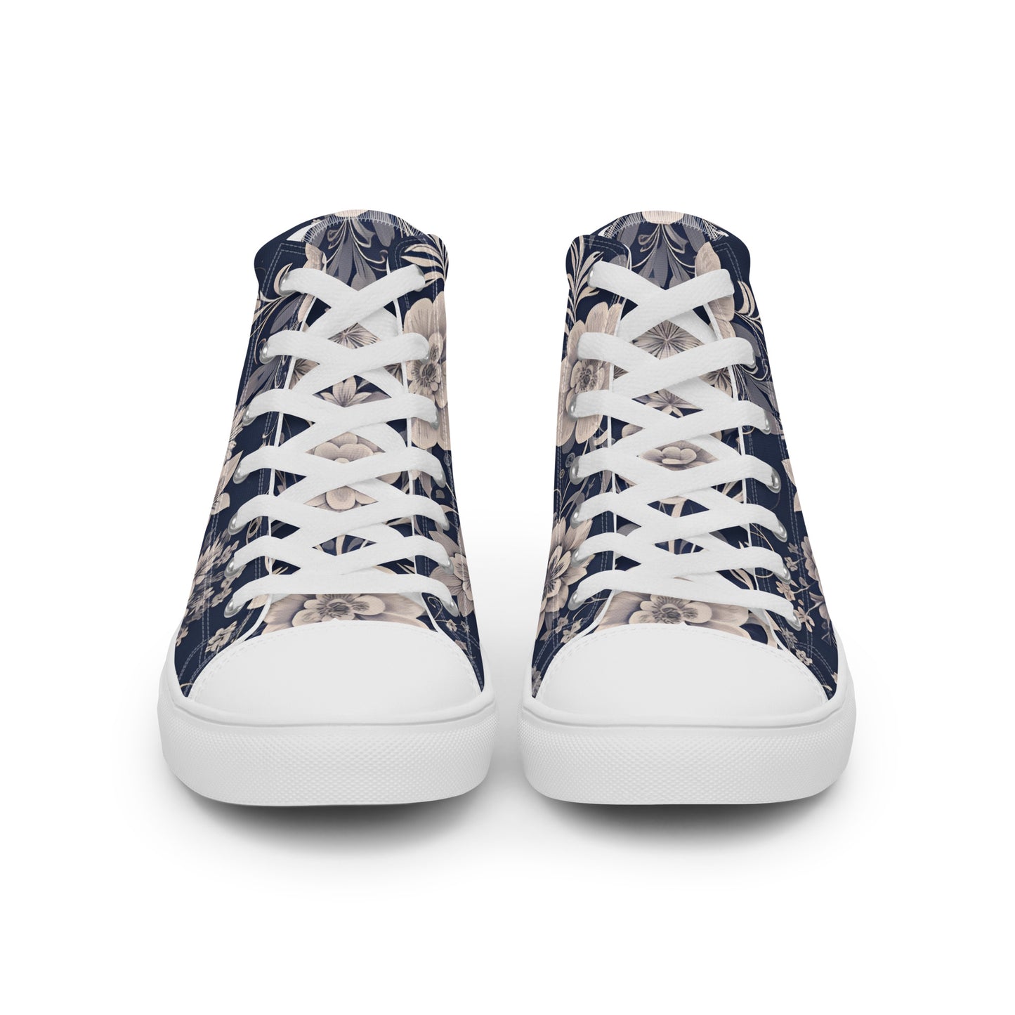 Men’s high top canvas shoes