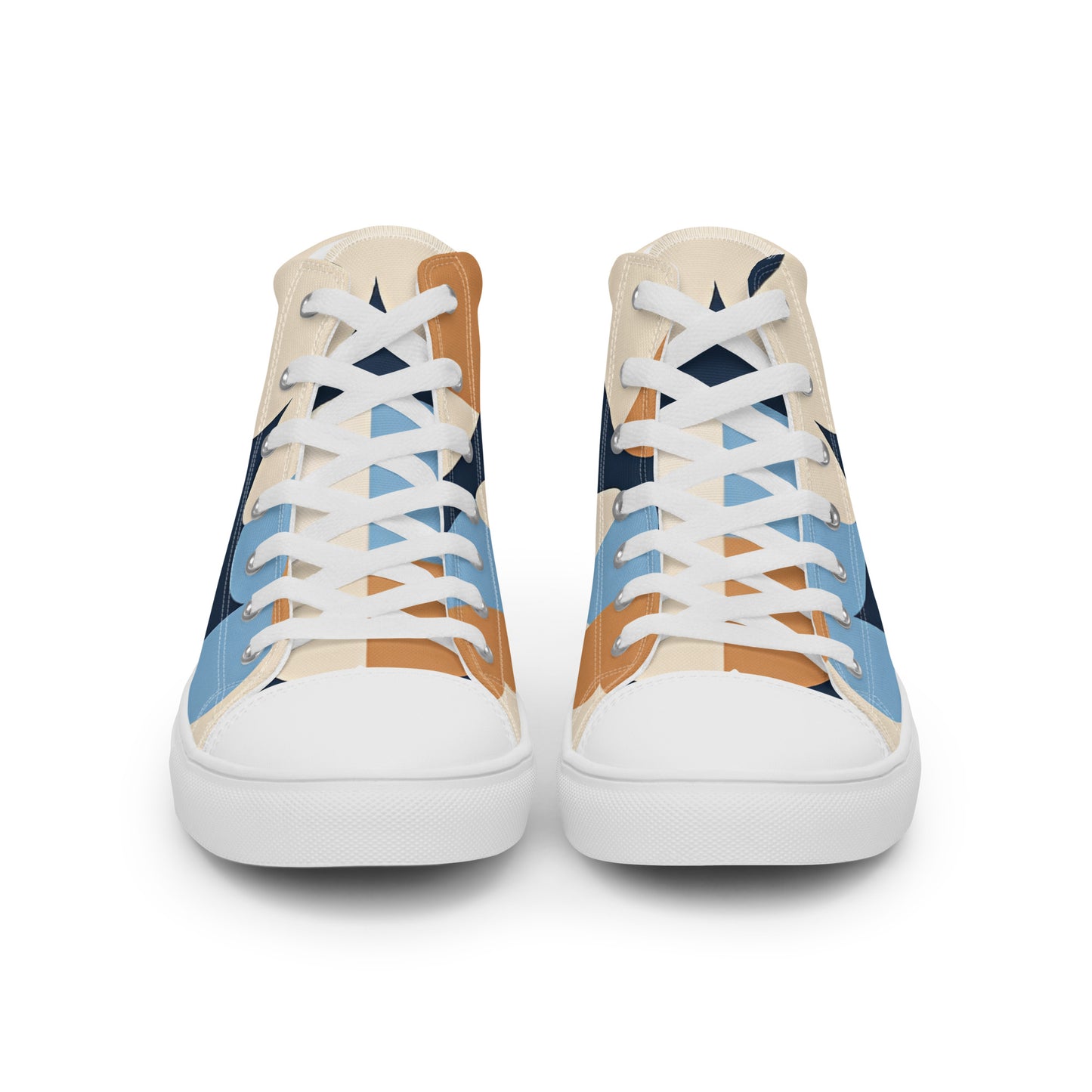 Men’s high top canvas shoes