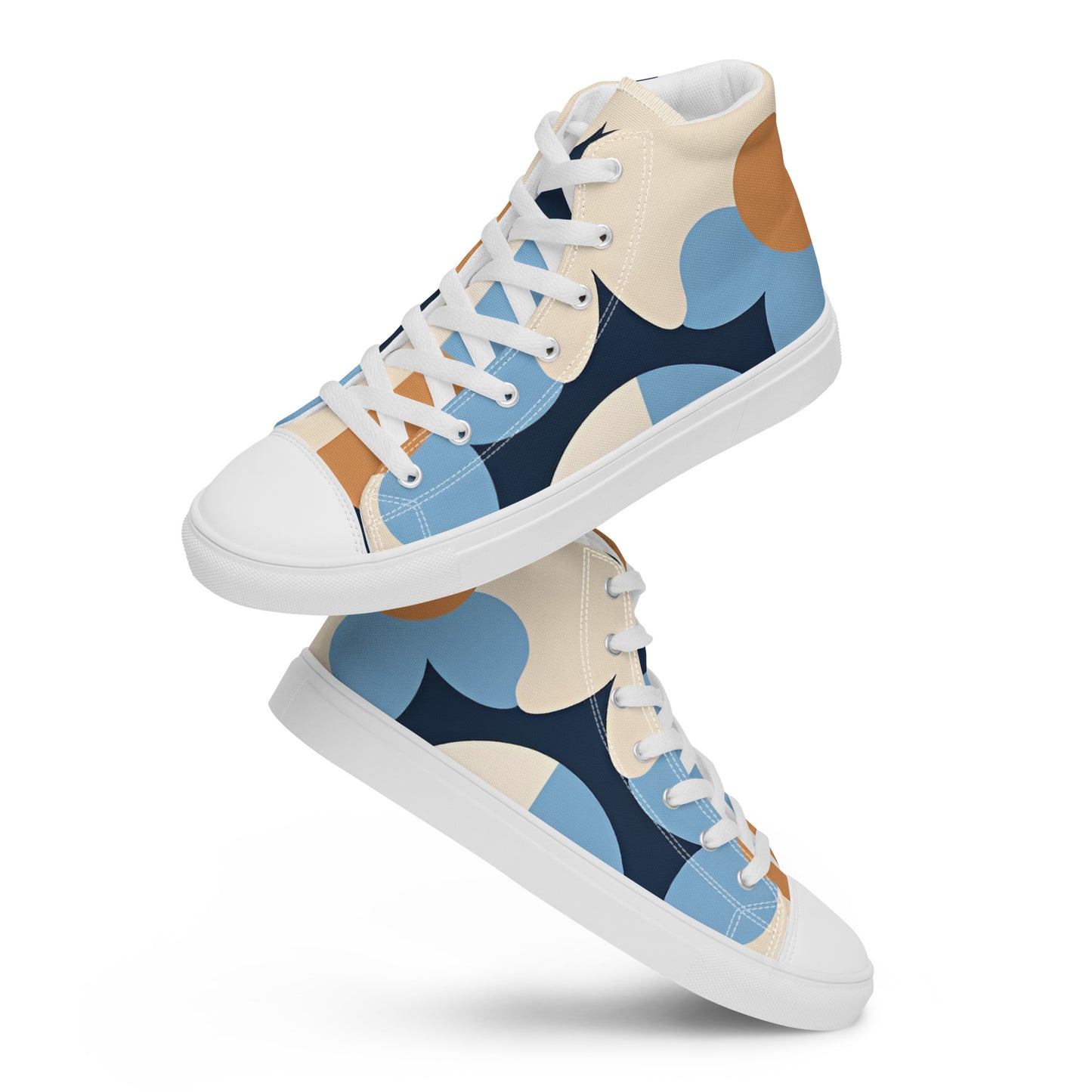 Men’s high top canvas shoes