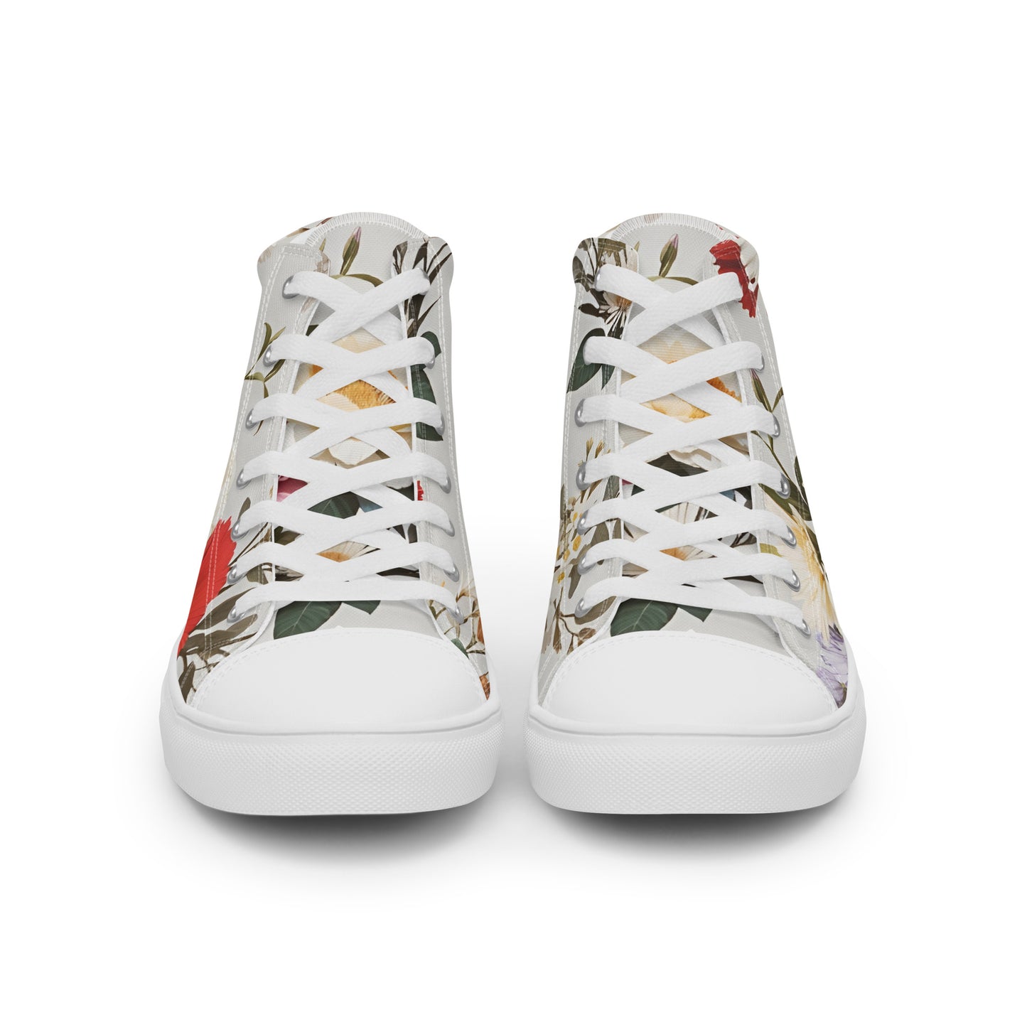 Men’s high top canvas shoes