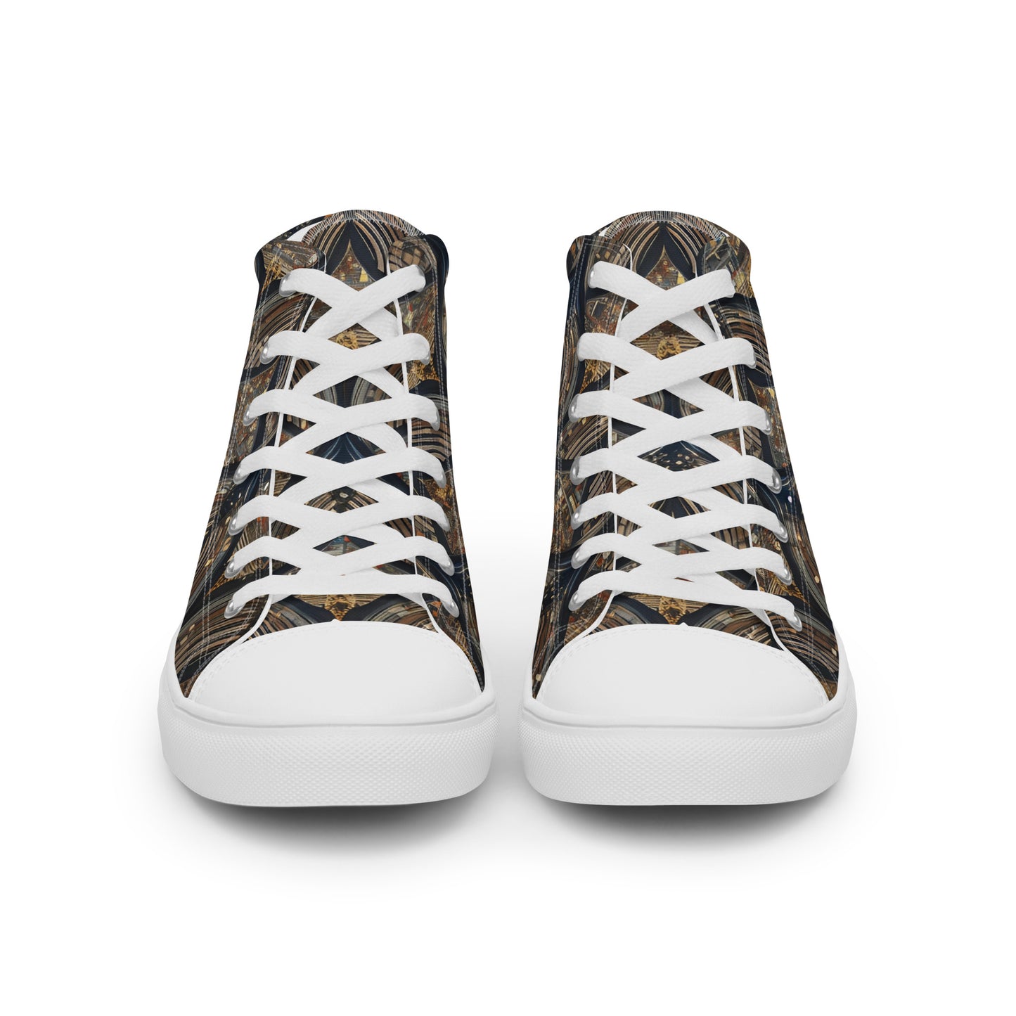 Men’s high top canvas shoes