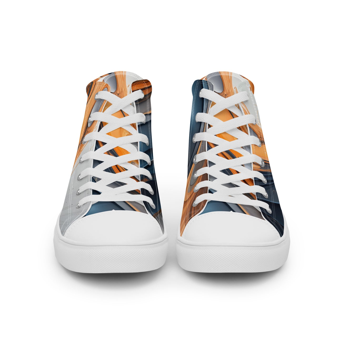 Men’s high top canvas shoes