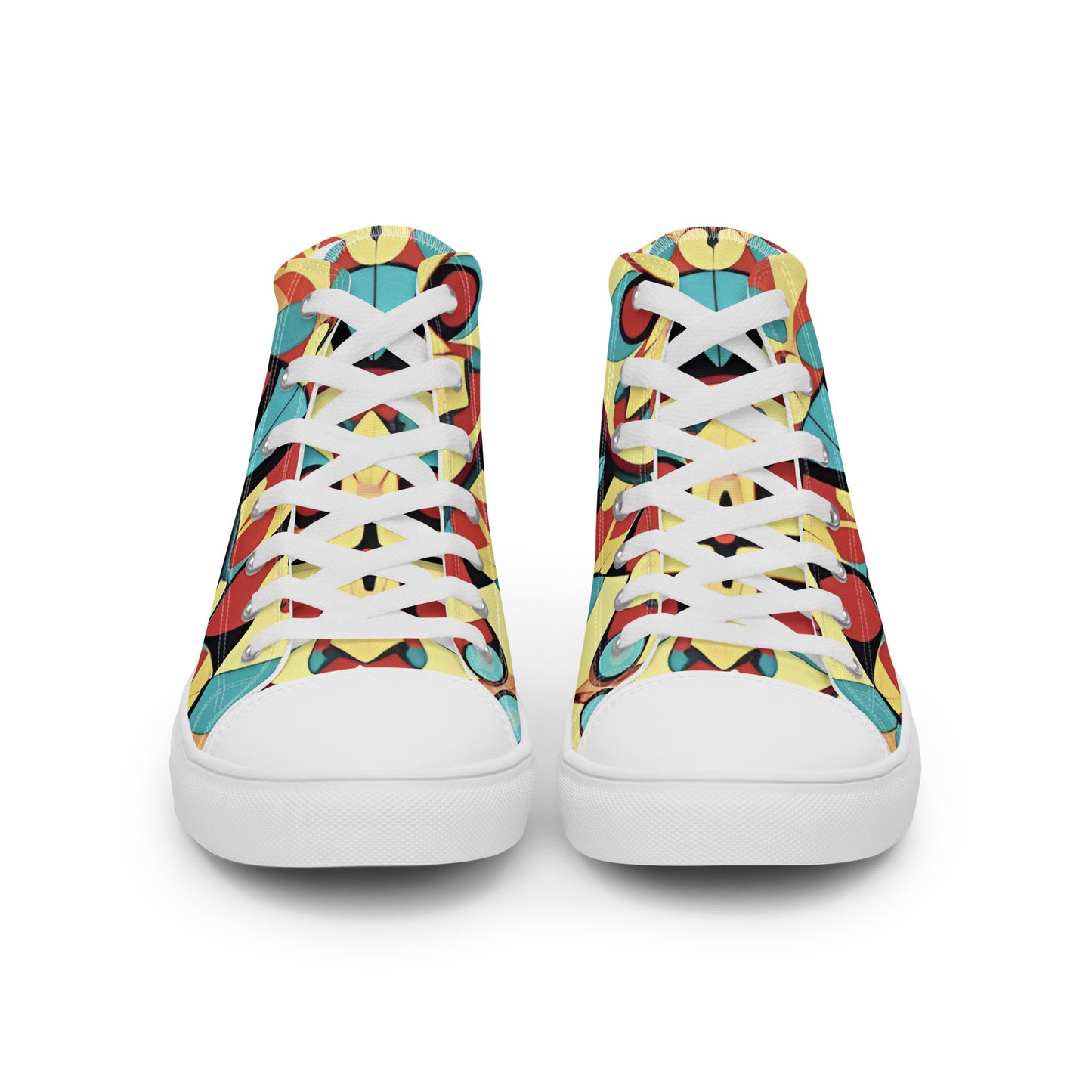 Men’s high top canvas shoes